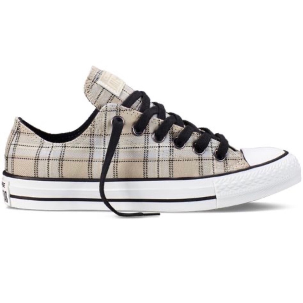 Plaid Converse All Stars